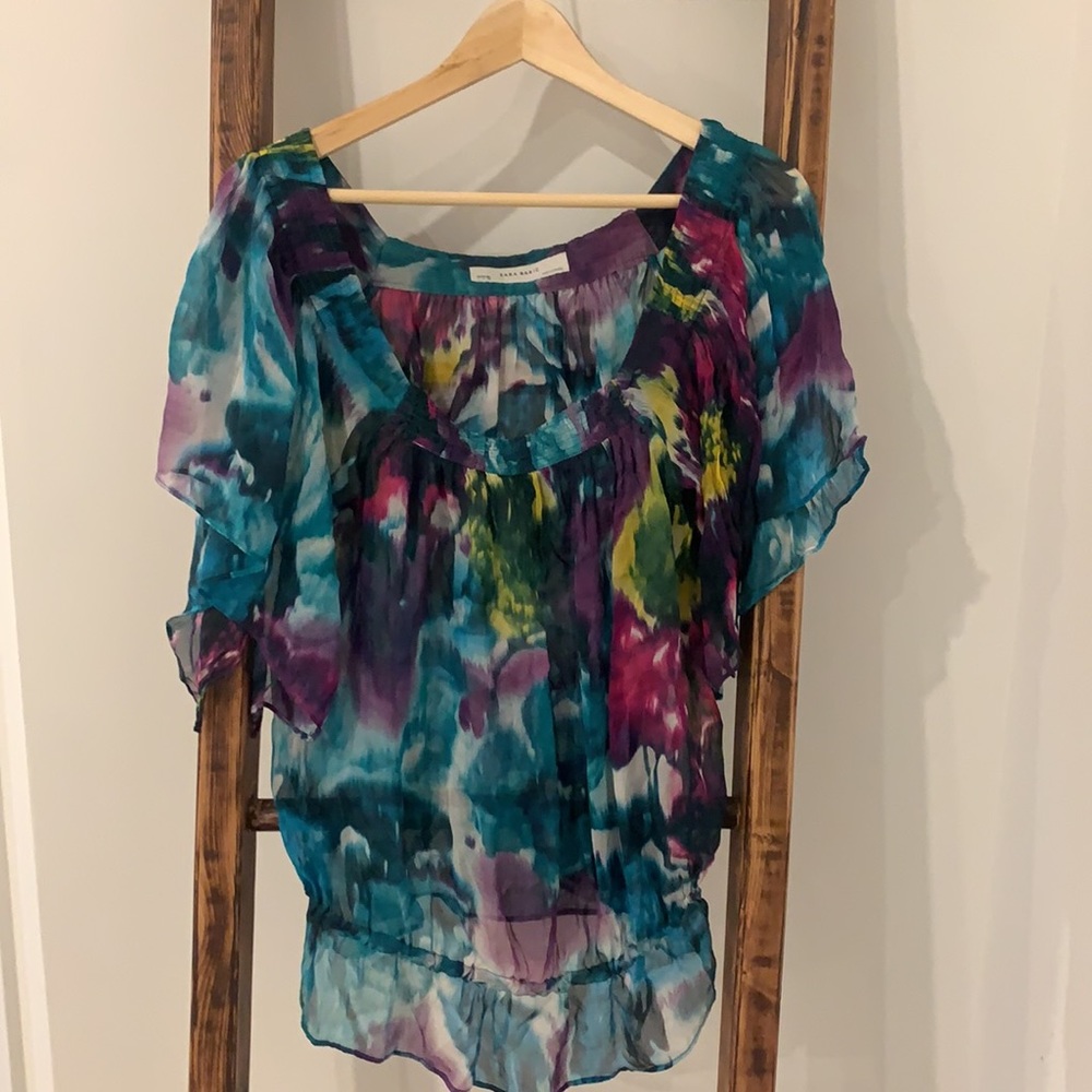 Zara flowy top